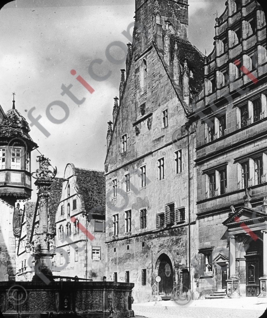 Rothenburg ob der Tauber | Rothenburg ob der Tauber (foticon-simon-162-024-sw.jpg)